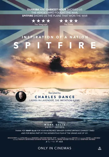 Theatrical poster of the movie 'Spitfire'.