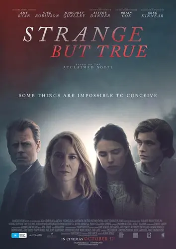 Theatrical poster of the movie 'Strange but True'.