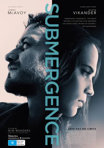 Theatrical poster of the movie 'Submergence'.