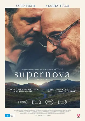 Theatrical poster of the movie 'Supernova'.