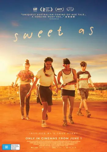 Theatrical poster of the movie 'Sweet As'.