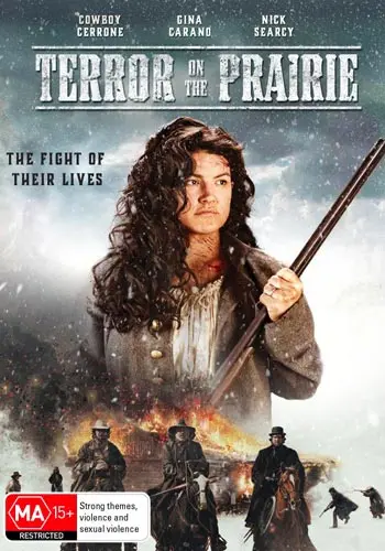 DVD, digital of 'Terror on the Prairie'.