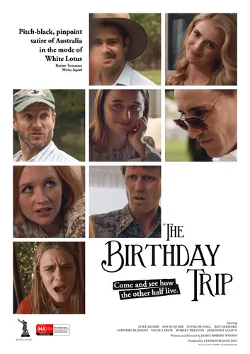 Theatrical poster of the movie 'The Birthday Trip'.