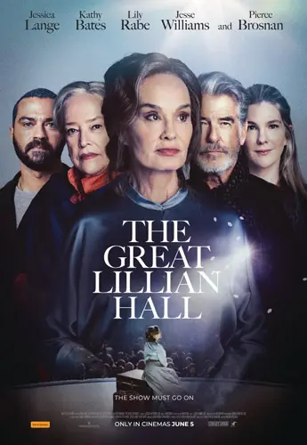 Theatrical poster of the movie 'The Great Lillian Hall'.
