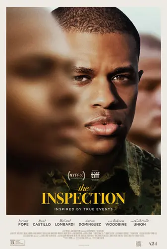 Theatrical poster of the movie 'The Inspection'.