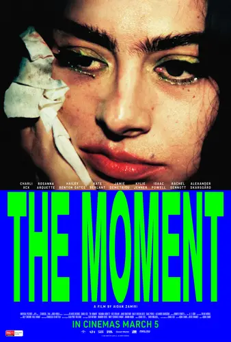 Theatrical poster of the movie 'The Moment'.