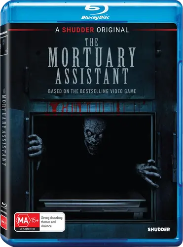 Blu-ray, DVD of 'The Mortuary Assistant'.