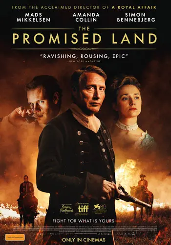 Theatrical poster of the movie 'The Promised Land'.