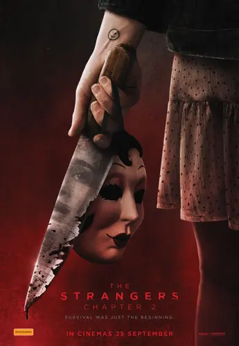 Theatrical poster of the movie 'The Strangers: Chapter 2'.