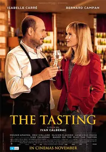 Theatrical poster of the movie 'The Tasting'.