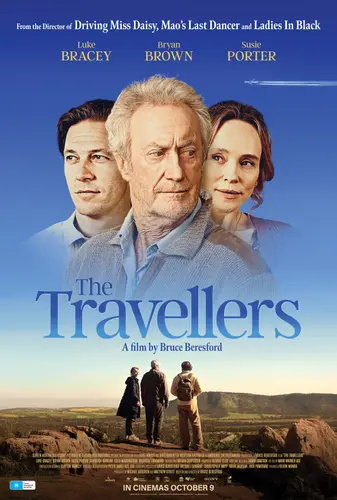 Theatrical poster of the movie 'The Travellers'.