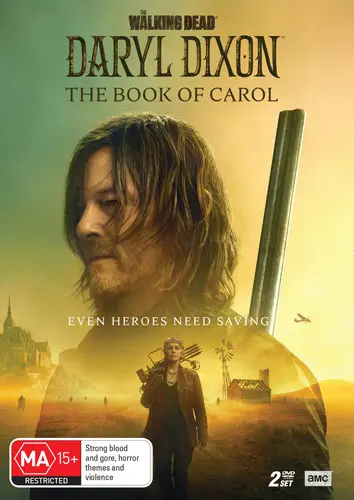 Blu-ray of 'The Walking Dead: Darryl Dixon - The Book of Carol'.