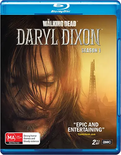 Blu-ray of 'The Walking Dead: Daryl Dixon - Season 1'.
