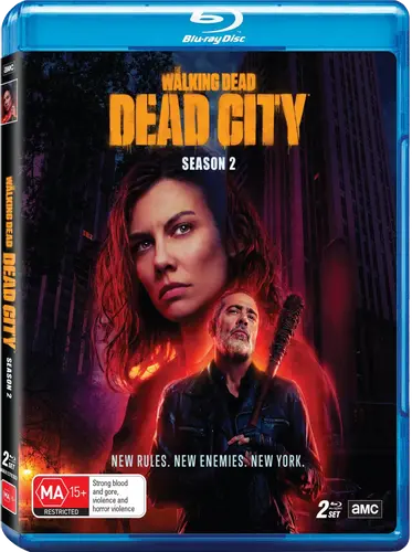 Blu-ray of 'The Walking Dead: Dead City Season 2'.