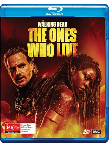 Blu-ray of 'The Walking Dead: The Ones Who Live'.