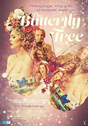 Theatrical poster of the movie 'The Butterfly Tree'.