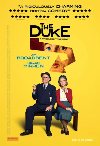 Theatrical poster of the movie 'The Duke'.