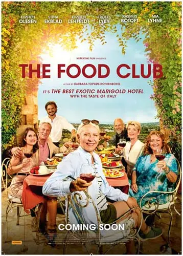 Theatrical poster of the movie 'The Food Club'.