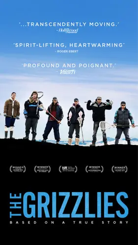 Theatrical poster of the movie 'The Grizzlies'.
