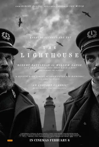 Theatrical poster of the movie 'The Lighthouse'.