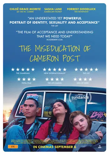 Theatrical poster of the movie 'The Miseducation of Cameron Post'.