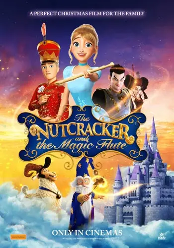 Theatrical poster of the movie 'The Nutcracker and the Magic Flute'.