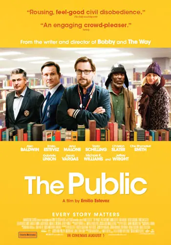 Theatrical poster of the movie 'The Public'.