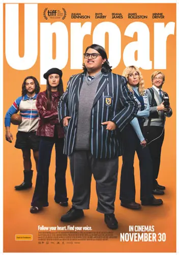 Theatrical poster of the movie 'Uproar'.