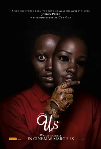 Theatrical poster of the movie 'Us'.