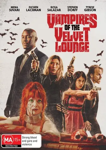 DVD of 'Vampires of the Velvet Lounge'.
