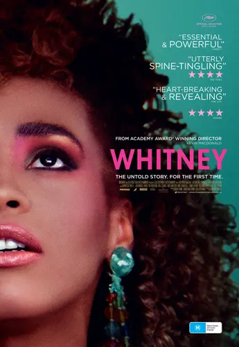 Theatrical poster of the movie 'Whitney'.