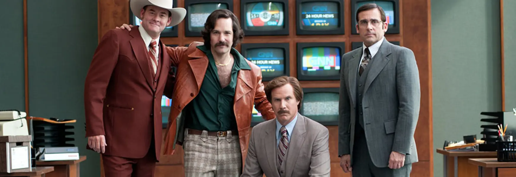 Anchorman 2 - Old Ron, old tricks