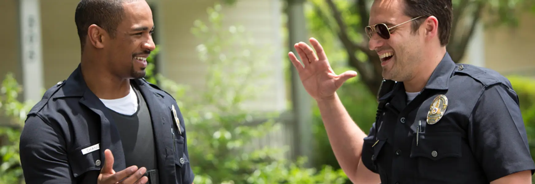 Let's Be Cops - By no means arresting