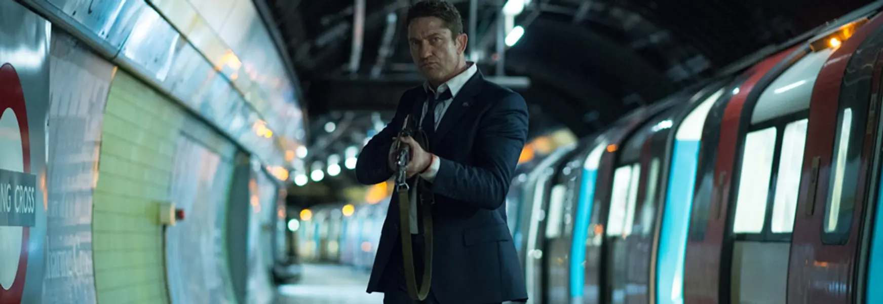 London Has Fallen - ...and its hero has a smart mouth and a knife