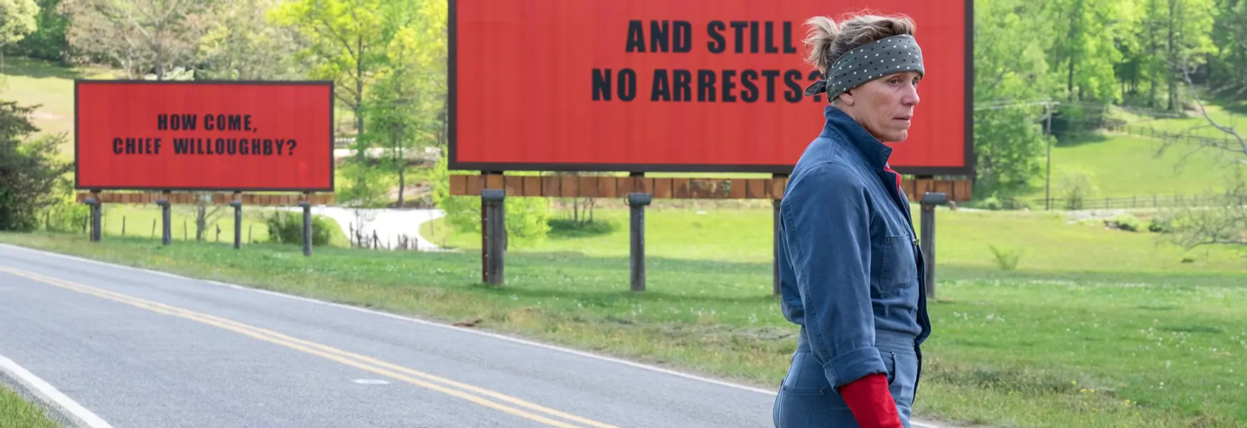 Three Billboards Outside Ebbing, Missouri - Disturbingly funny and brilliantly acted