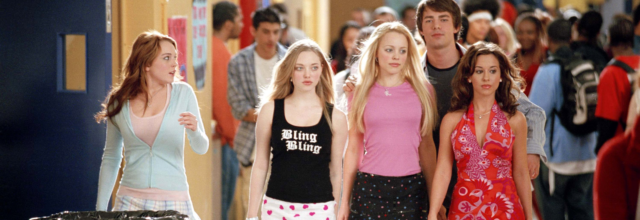 mean girls walking scene