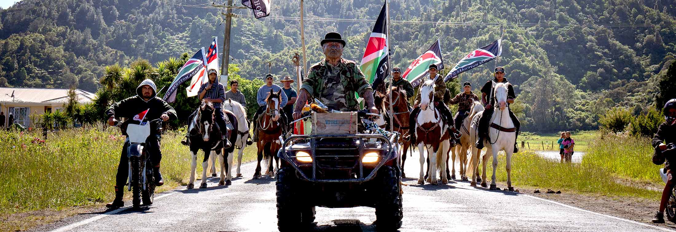 Muru - Tearepa Kahi and Tāme Iti's response to the tragedies of Tūhoe